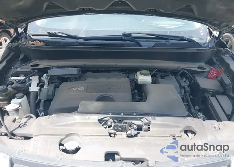 2017 Nissan Pathfinder Sv из США, поврежденный, VIN 5N1DR2MM4HC611218